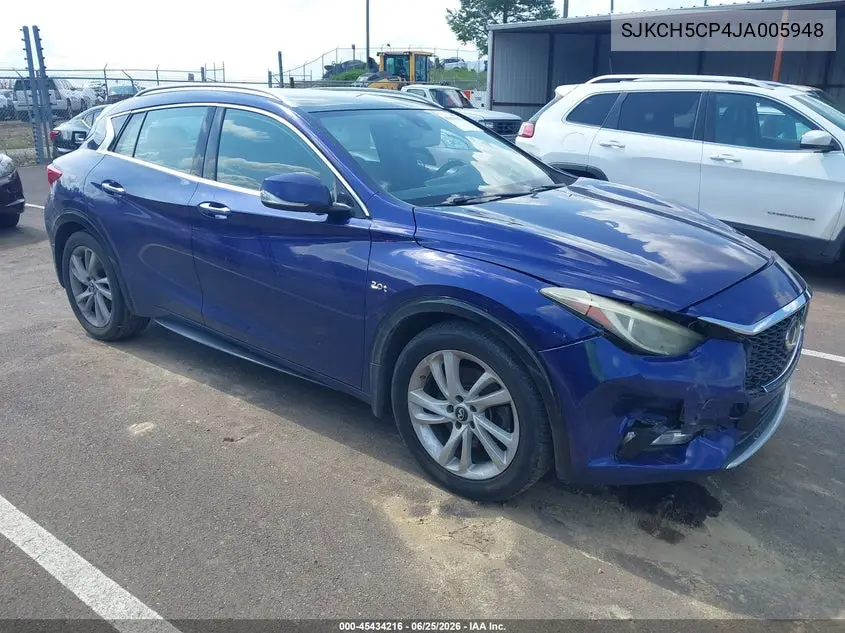2018 Infiniti Qx30 Essential VIN: SJKCH5CP4JA005948 Lot: 45434216