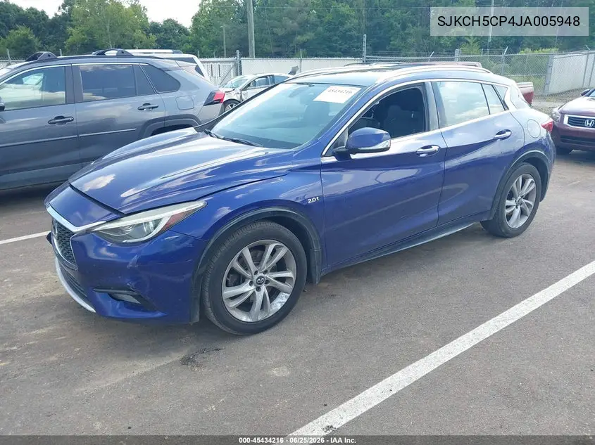 2018 Infiniti Qx30 Essential VIN: SJKCH5CP4JA005948 Lot: 45434216