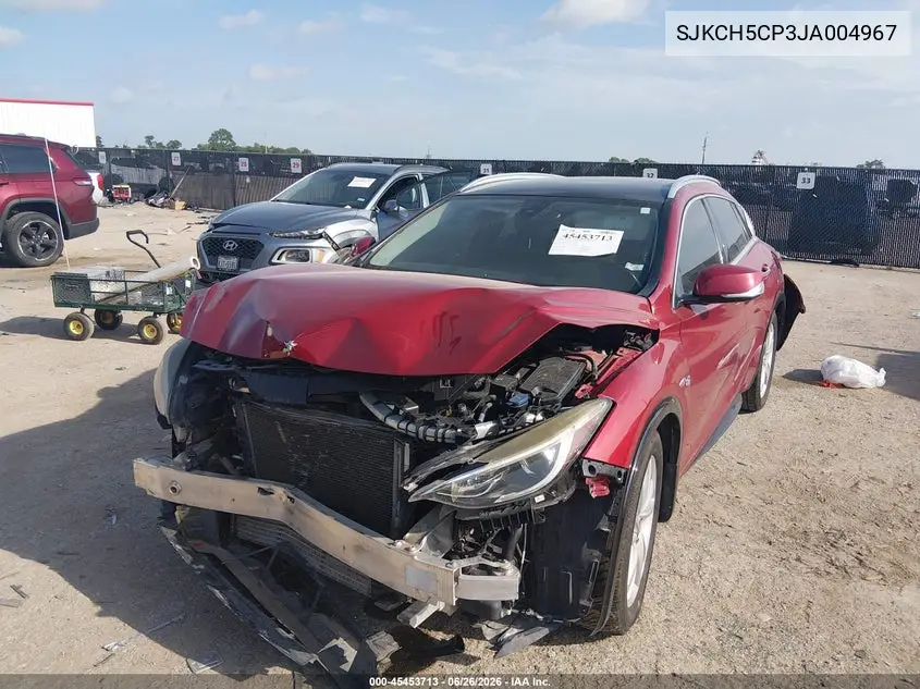 2018 Infiniti Qx30 Luxe VIN: SJKCH5CP3JA004967 Lot: 45453713
