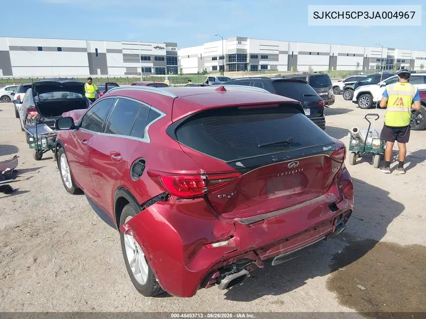 2018 Infiniti Qx30 Luxe VIN: SJKCH5CP3JA004967 Lot: 45453713