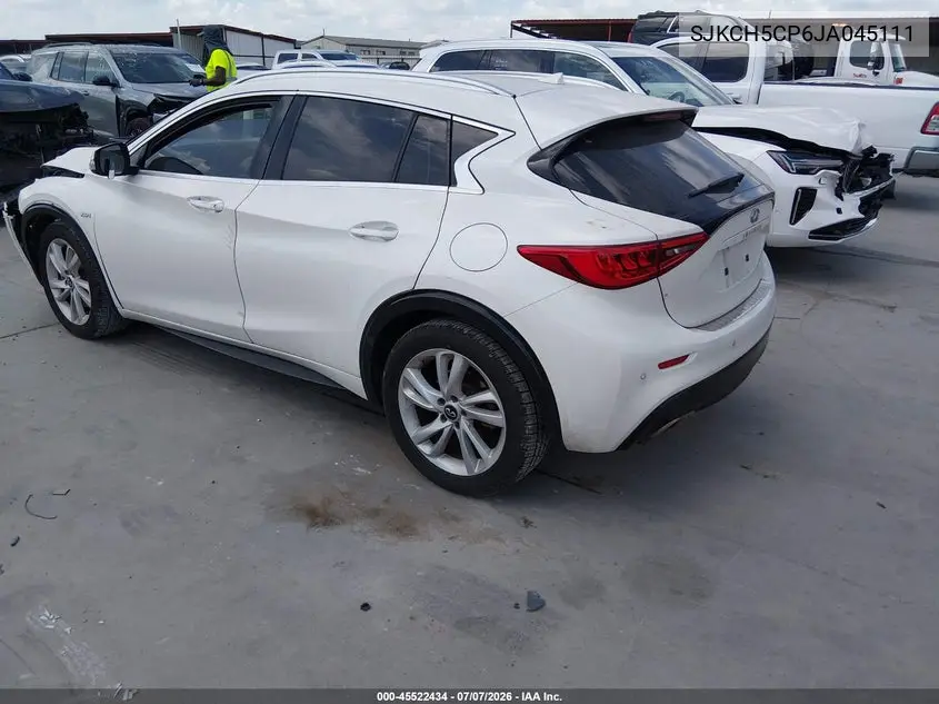 2018 Infiniti Qx30 Premium VIN: SJKCH5CP6JA045111 Lot: 45522434