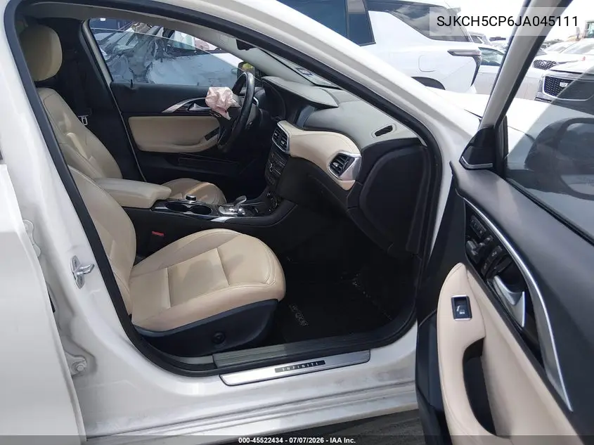 2018 Infiniti Qx30 Premium VIN: SJKCH5CP6JA045111 Lot: 45522434