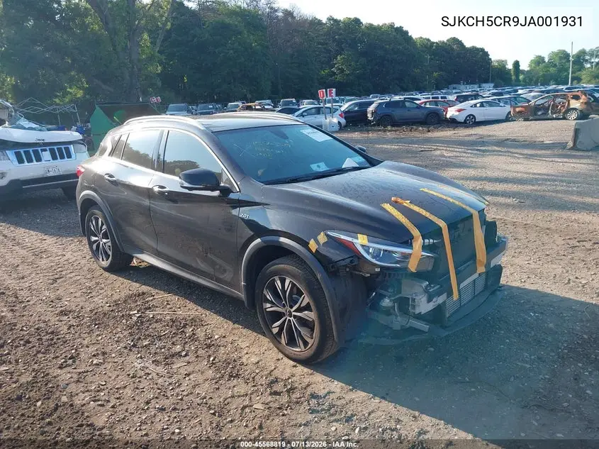 2018 Infiniti Qx30 Essential VIN: SJKCH5CR9JA001931 Lot: 45568819