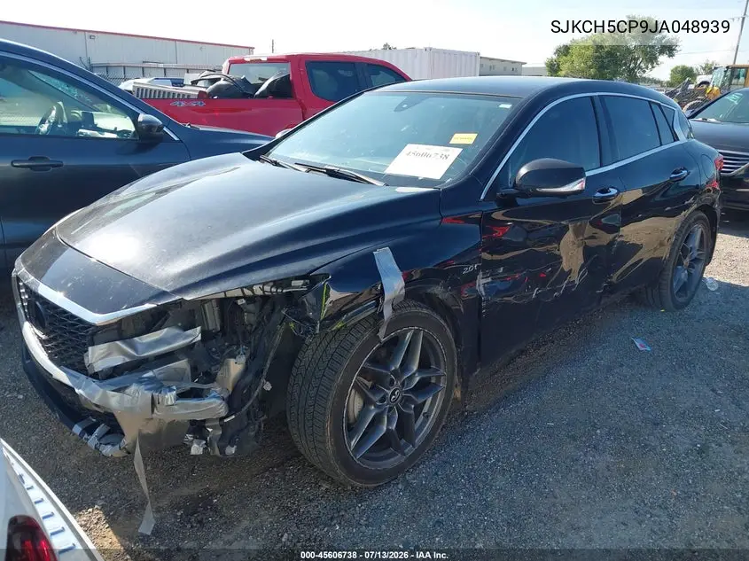 2018 Infiniti Qx30 Sport VIN: SJKCH5CP9JA048939 Lot: 45606738