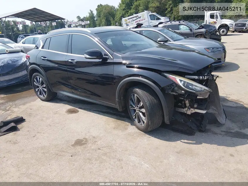 2018 Infiniti Qx30 Premium VIN: SJKCH5CR8JA045211 Lot: 45617703