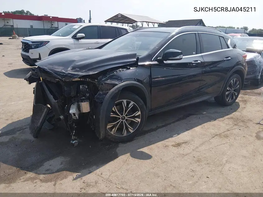 2018 Infiniti Qx30 Premium VIN: SJKCH5CR8JA045211 Lot: 45617703
