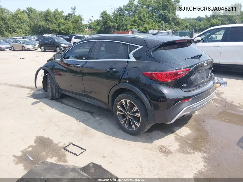 2018 Infiniti Qx30 Premium VIN: SJKCH5CR8JA045211 Lot: 45617703