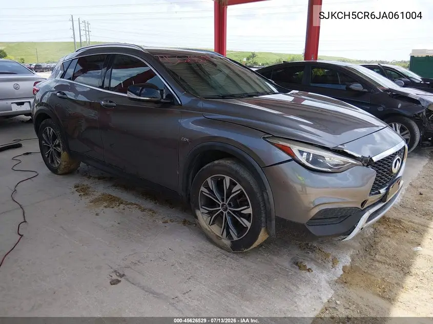2018 Infiniti Qx30 Luxury VIN: SJKCH5CR6JA061004 Lot: 45626529
