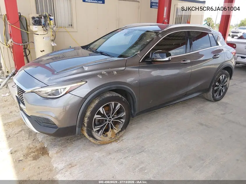 2018 Infiniti Qx30 Luxury VIN: SJKCH5CR6JA061004 Lot: 45626529