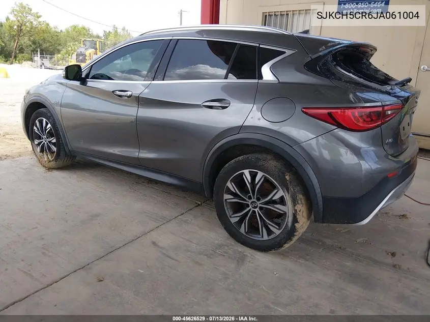 2018 Infiniti Qx30 Luxury VIN: SJKCH5CR6JA061004 Lot: 45626529