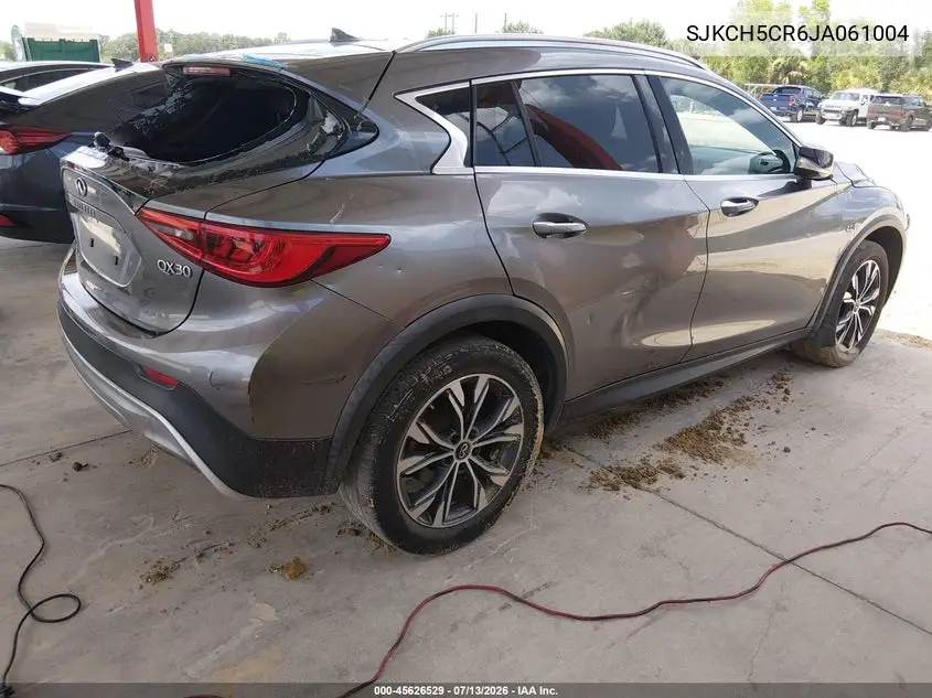 2018 Infiniti Qx30 Luxury VIN: SJKCH5CR6JA061004 Lot: 45626529