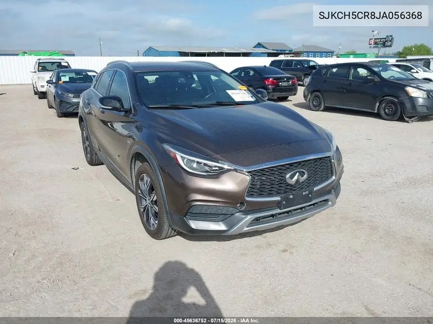 2018 Infiniti Qx30 Luxury VIN: SJKCH5CR8JA056368 Lot: 45636752
