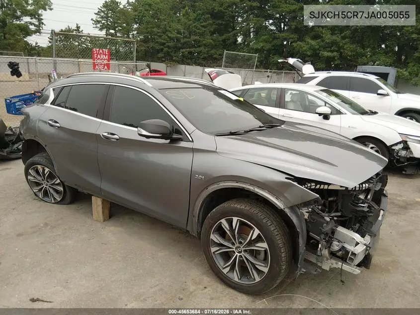 2018 Infiniti Qx30 Essential VIN: SJKCH5CR7JA005055 Lot: 45653684