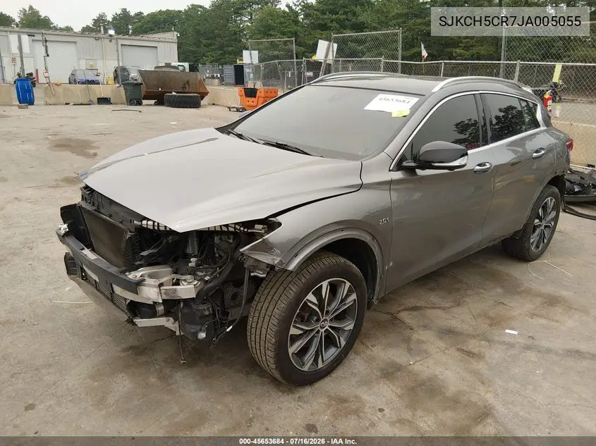 2018 Infiniti Qx30 Essential VIN: SJKCH5CR7JA005055 Lot: 45653684