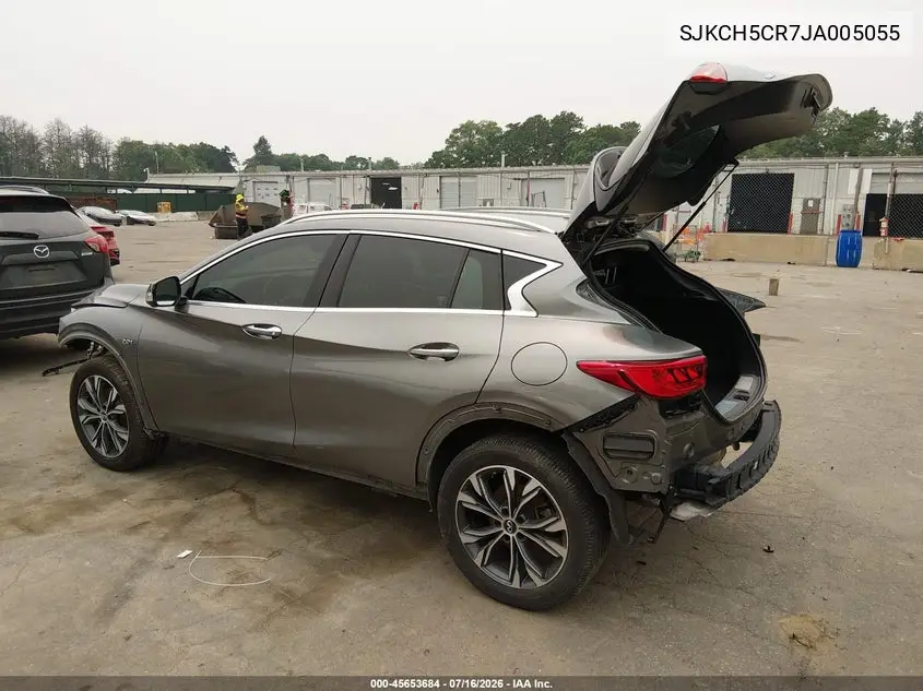2018 Infiniti Qx30 Essential VIN: SJKCH5CR7JA005055 Lot: 45653684