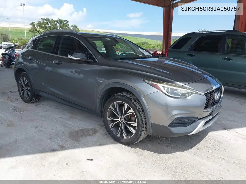 2018 Infiniti Qx30 Luxury VIN: SJKCH5CR3JA050767 Lot: 45654318