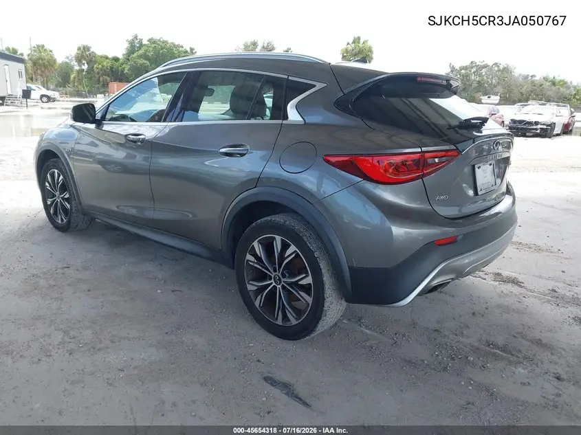 2018 Infiniti Qx30 Luxury VIN: SJKCH5CR3JA050767 Lot: 45654318