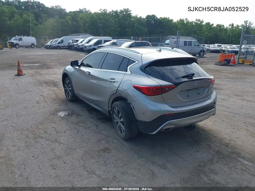 2018 Infiniti Qx30 Premium VIN: SJKCH5CR8JA052529 Lot: 45654340