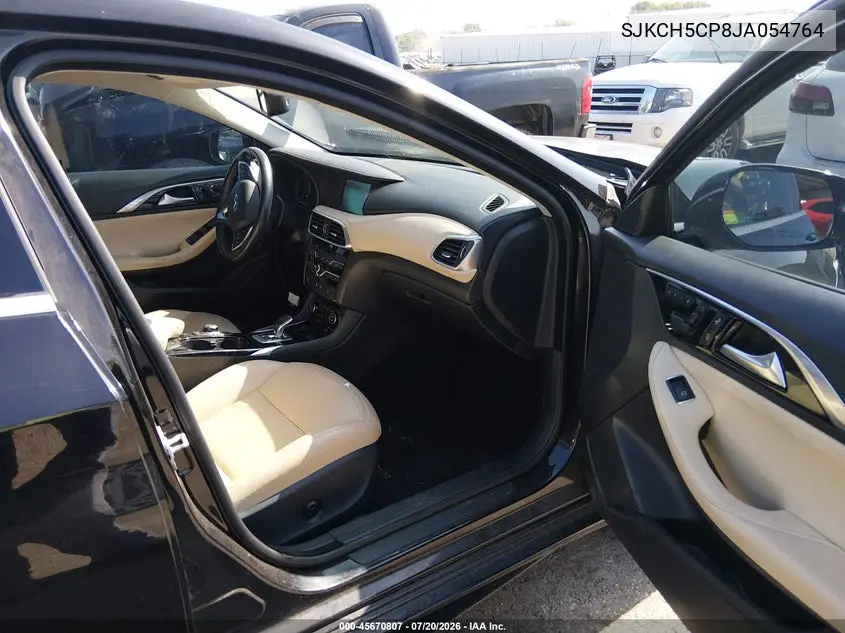 2018 Infiniti Qx30 Luxury VIN: SJKCH5CP8JA054764 Lot: 45670807