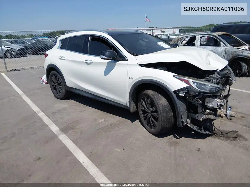 2019 Infiniti Qx30 Luxe VIN: SJKCH5CR9KA011036 Lot: 44903882
