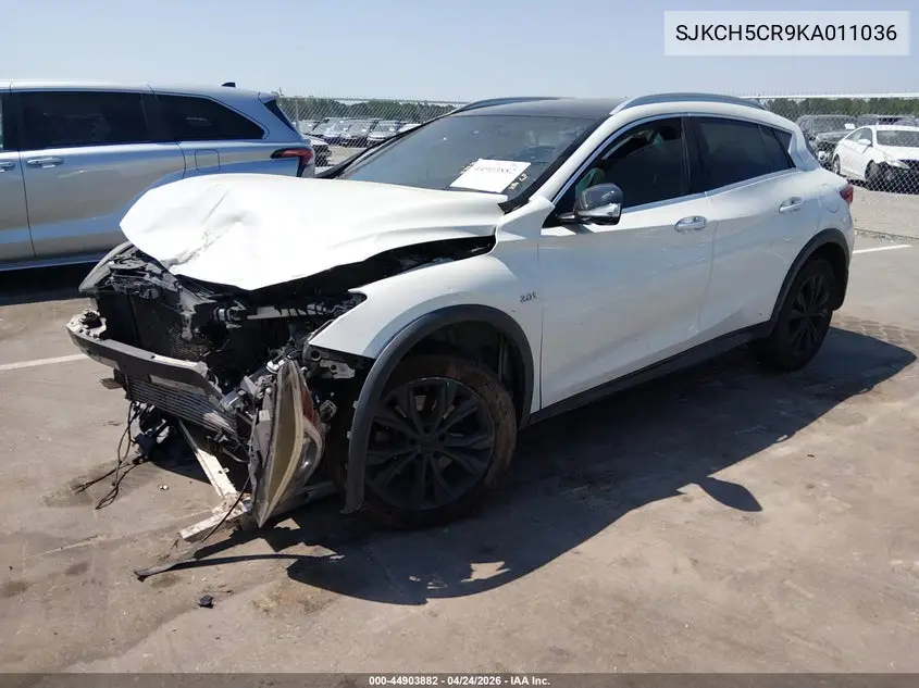 2019 Infiniti Qx30 Luxe VIN: SJKCH5CR9KA011036 Lot: 44903882