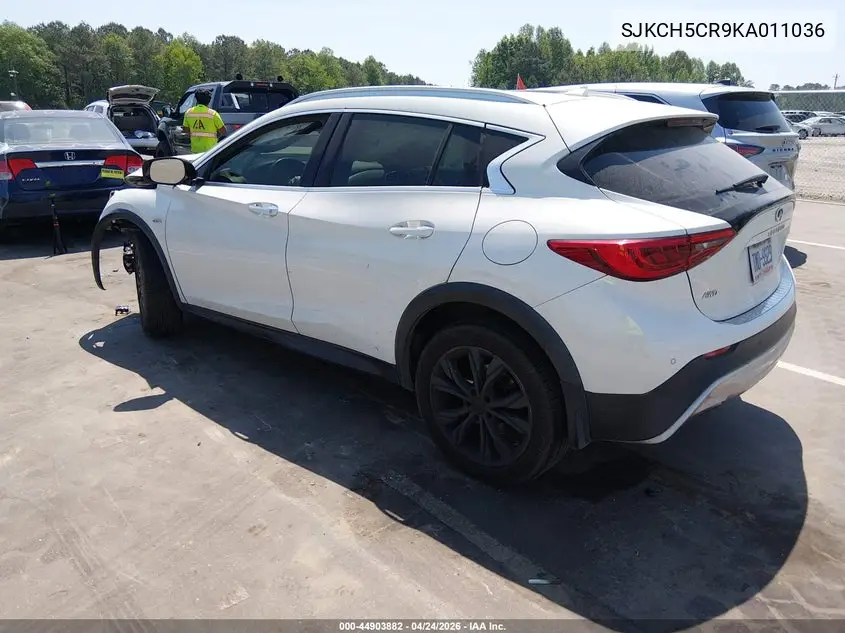 2019 Infiniti Qx30 Luxe VIN: SJKCH5CR9KA011036 Lot: 44903882
