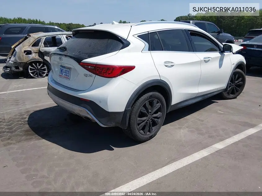 2019 Infiniti Qx30 Luxe VIN: SJKCH5CR9KA011036 Lot: 44903882