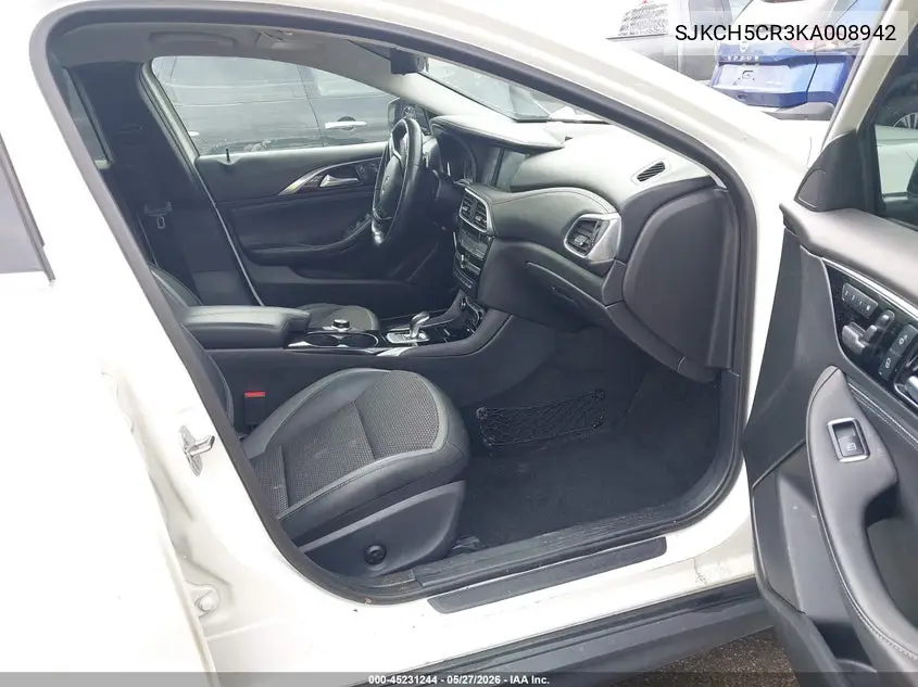 2019 Infiniti Qx30 Luxe VIN: SJKCH5CR3KA008942 Lot: 45231244