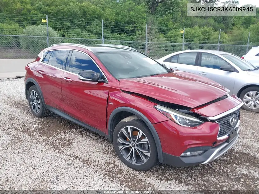 2019 Infiniti Qx30 Essential VIN: SJKCH5CR3KA009945 Lot: 45412984