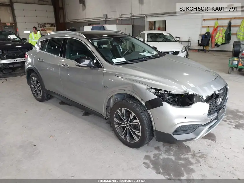 2019 Infiniti Qx30 Luxe VIN: SJKCH5CR1KA011791 Lot: 45444704