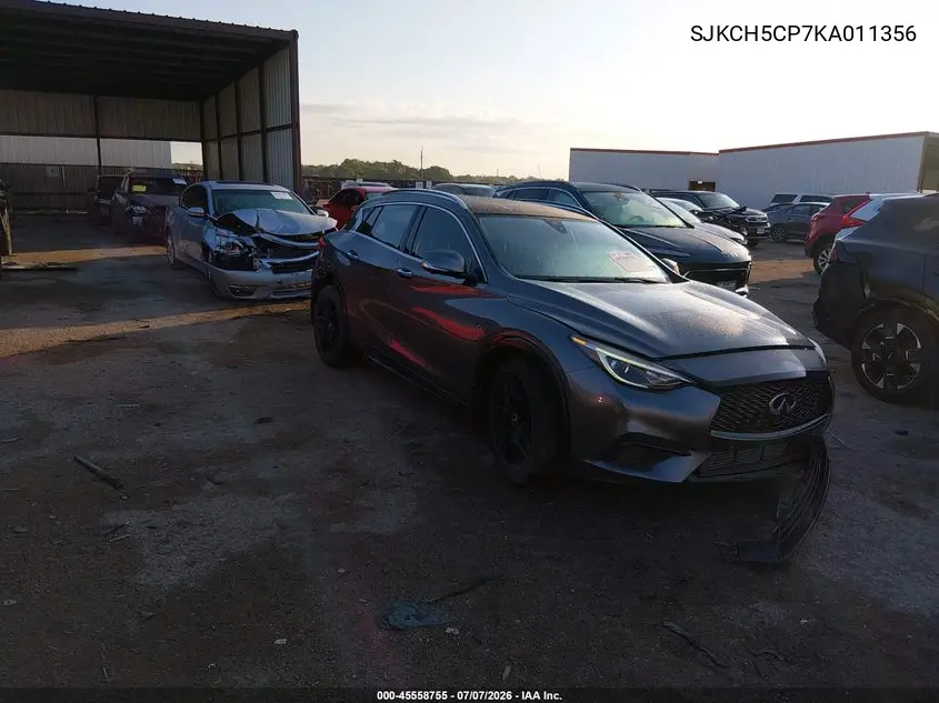 2019 Infiniti Qx30 Luxe VIN: SJKCH5CP7KA011356 Lot: 45558755