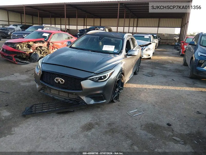 2019 Infiniti Qx30 Luxe VIN: SJKCH5CP7KA011356 Lot: 45558755