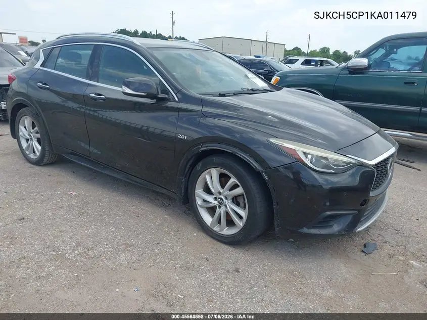 2019 Infiniti Qx30 Luxe VIN: SJKCH5CP1KA011479 Lot: 45564552