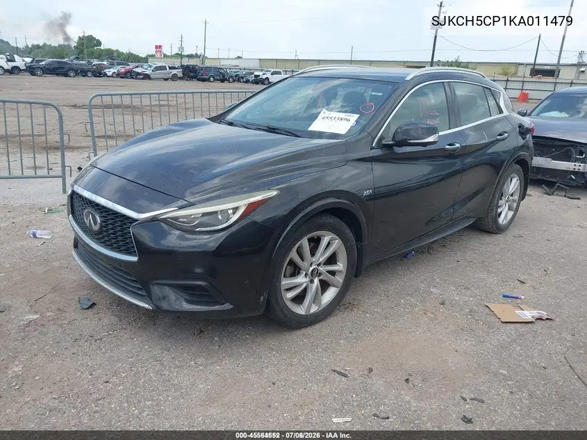 2019 Infiniti Qx30 Luxe VIN: SJKCH5CP1KA011479 Lot: 45564552