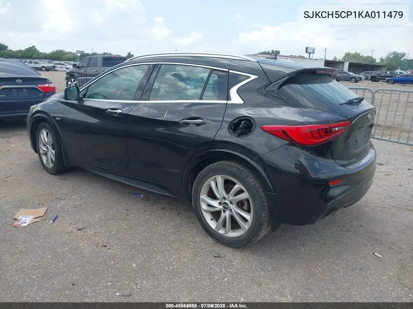 2019 Infiniti Qx30 Luxe VIN: SJKCH5CP1KA011479 Lot: 45564552