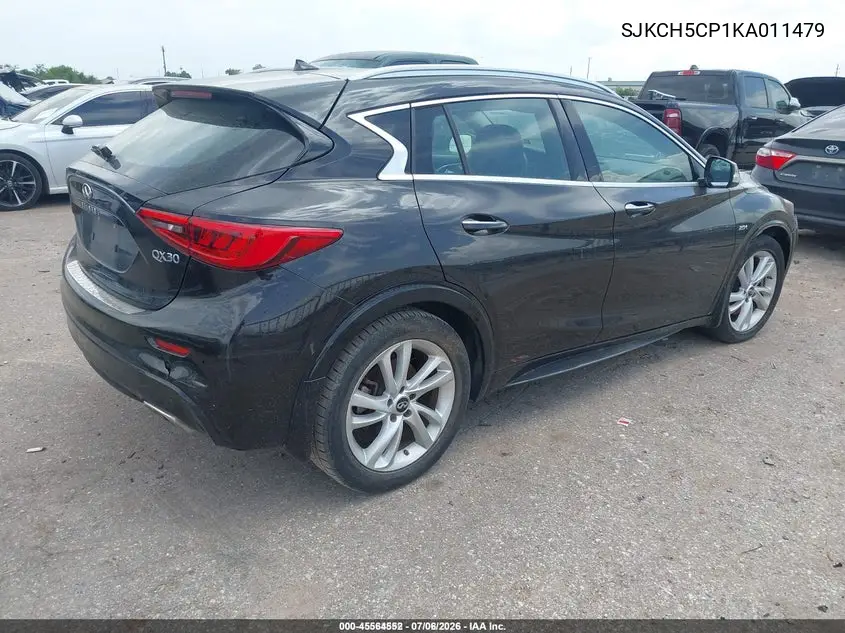 2019 Infiniti Qx30 Luxe VIN: SJKCH5CP1KA011479 Lot: 45564552