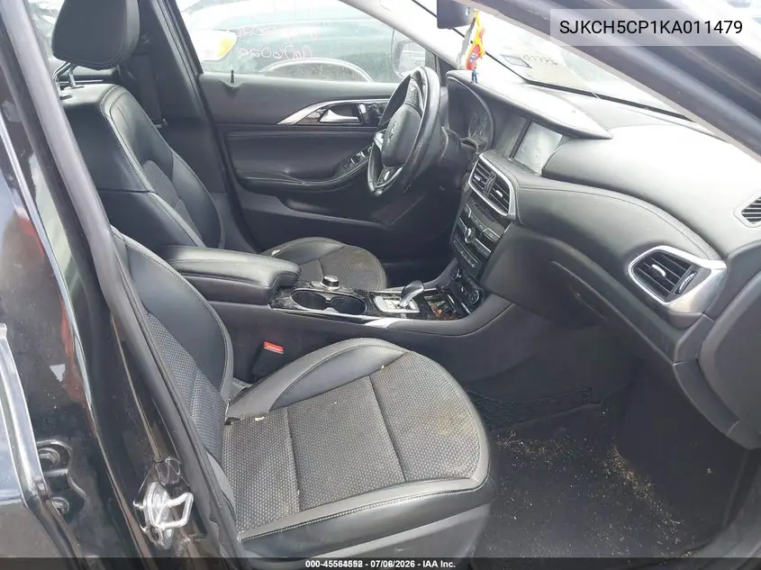 2019 Infiniti Qx30 Luxe VIN: SJKCH5CP1KA011479 Lot: 45564552