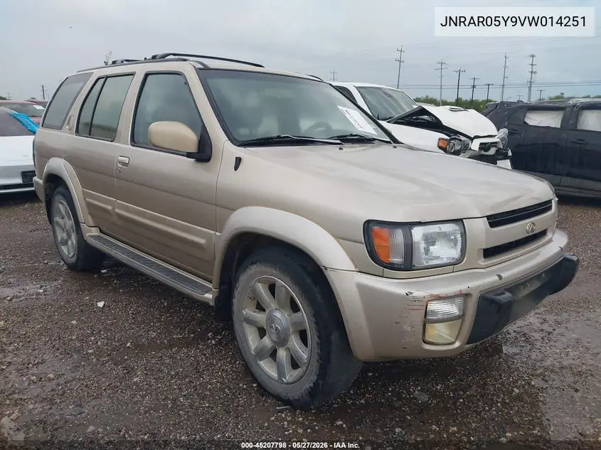 1997 Infiniti Qx4 VIN: JNRAR05Y9VW014251 Lot: 45207798