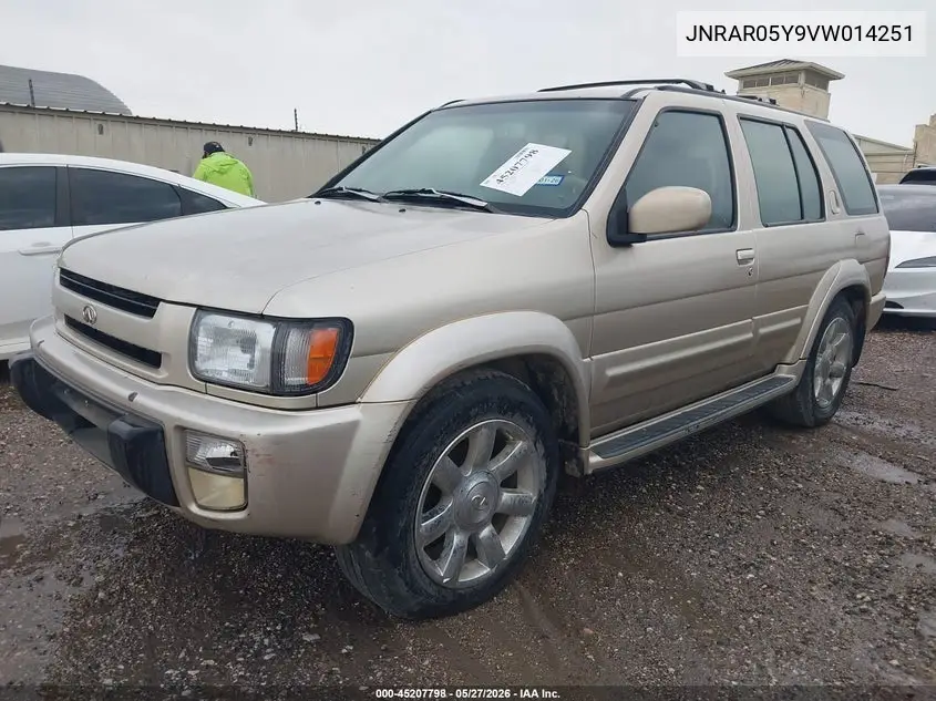 1997 Infiniti Qx4 VIN: JNRAR05Y9VW014251 Lot: 45207798