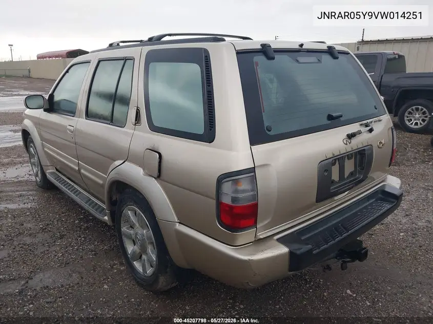 1997 Infiniti Qx4 VIN: JNRAR05Y9VW014251 Lot: 45207798
