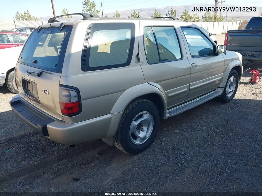1997 Infiniti Qx4 VIN: JNRAR05Y9VW013293 Lot: 45272473