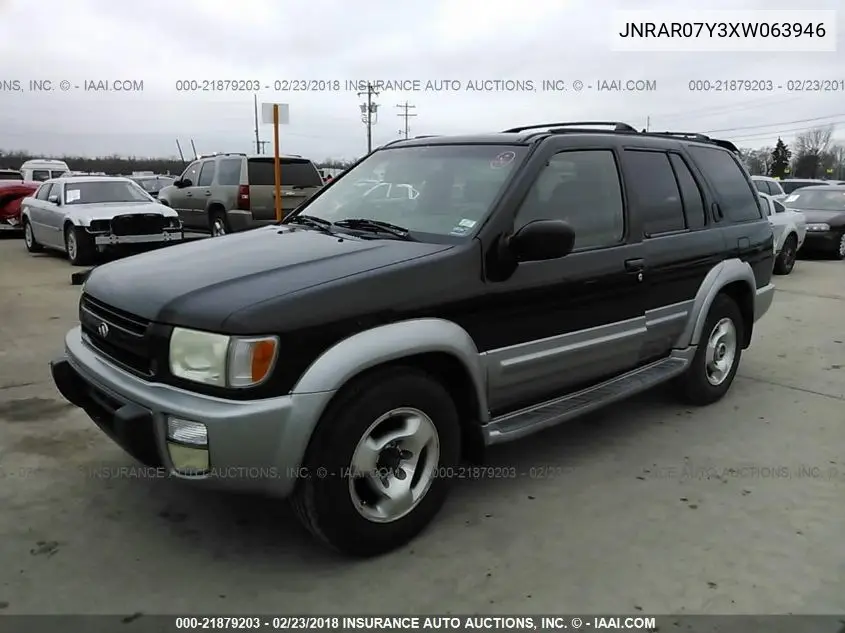 1999 Infiniti Qx4 VIN: JNRAR07Y3XW063946 Lot: 21879203