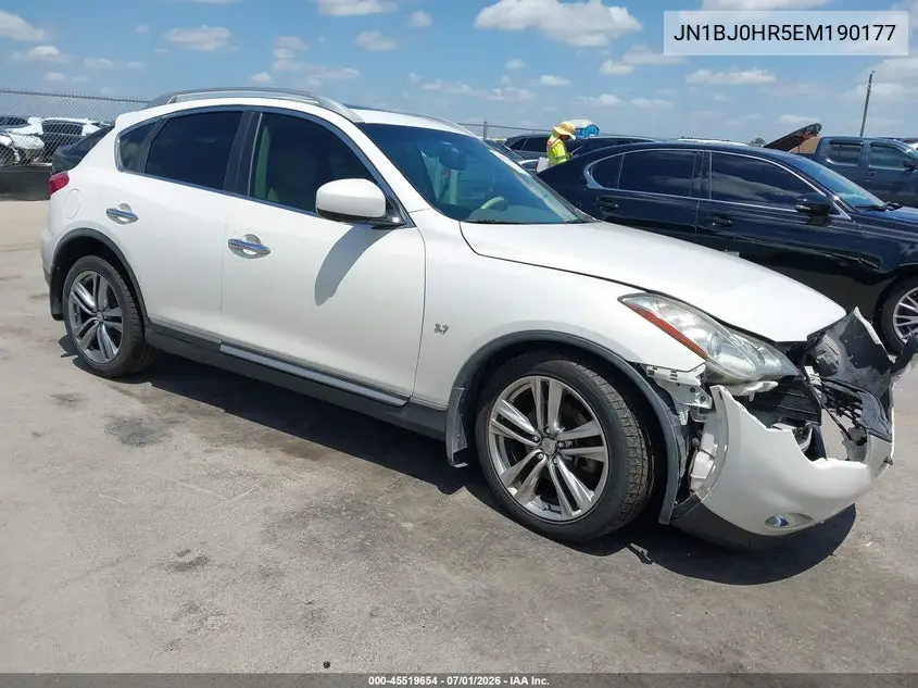 2014 Infiniti Qx50 Journey VIN: JN1BJ0HR5EM190177 Lot: 45519654