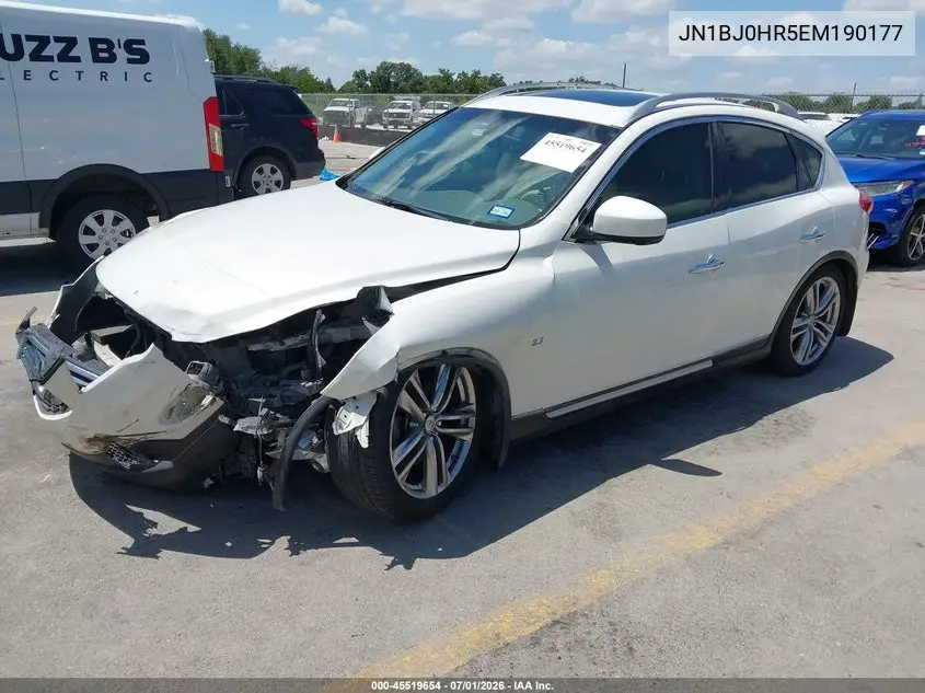 2014 Infiniti Qx50 Journey VIN: JN1BJ0HR5EM190177 Lot: 45519654