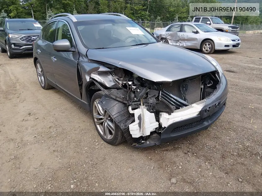 2014 Infiniti Qx50 Journey VIN: JN1BJ0HR9EM190490 Lot: 45532706