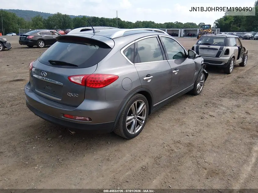 2014 Infiniti Qx50 Journey VIN: JN1BJ0HR9EM190490 Lot: 45532706