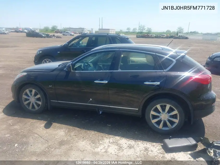 2015 Infiniti Qx50 VIN: JN1BJ0HR5FM771728 Lot: 12619860