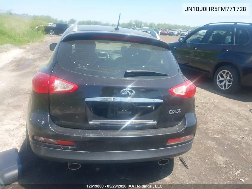 2015 Infiniti Qx50 VIN: JN1BJ0HR5FM771728 Lot: 12619860