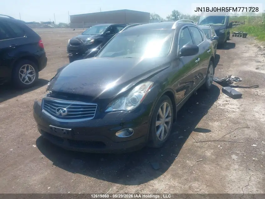 2015 Infiniti Qx50 VIN: JN1BJ0HR5FM771728 Lot: 12619860