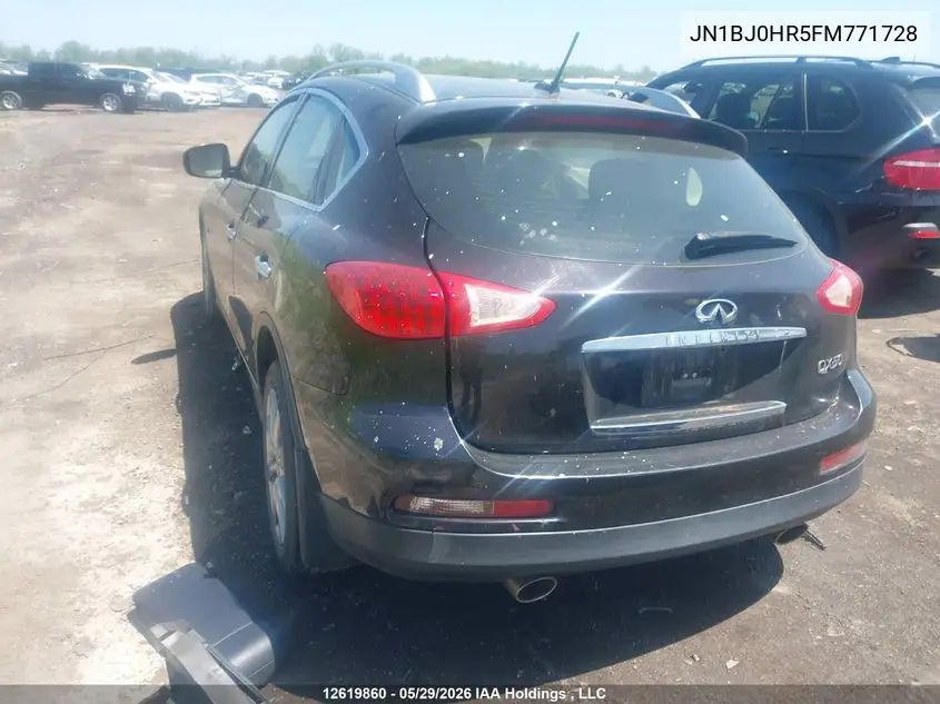 2015 Infiniti Qx50 VIN: JN1BJ0HR5FM771728 Lot: 12619860